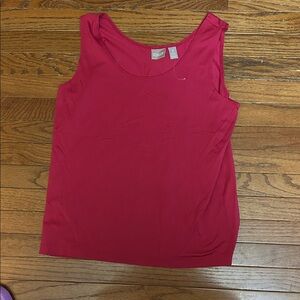 Chico's Vibrant red Tank Top